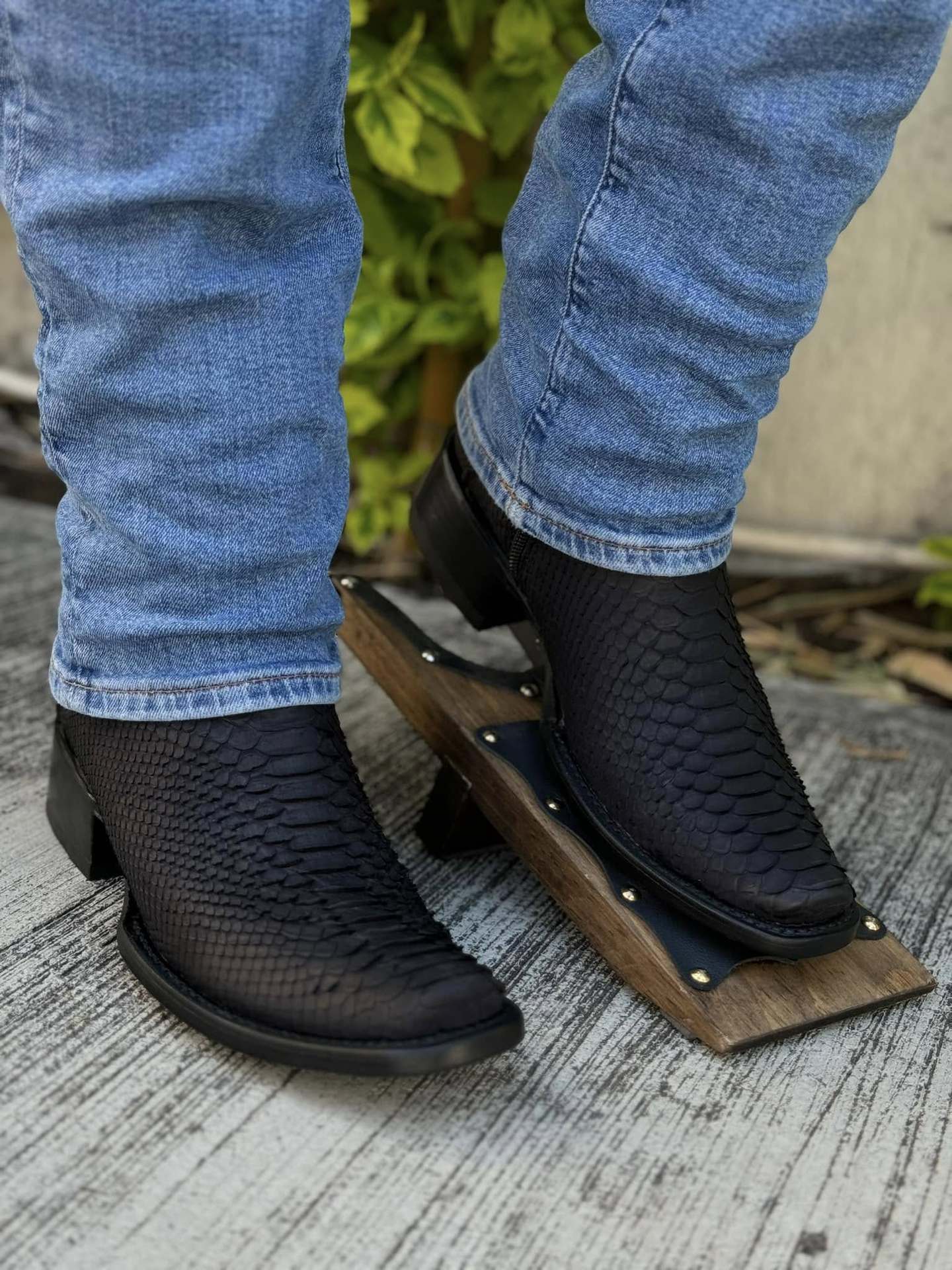 Men's Original Tobacco Python Cowboy Boots