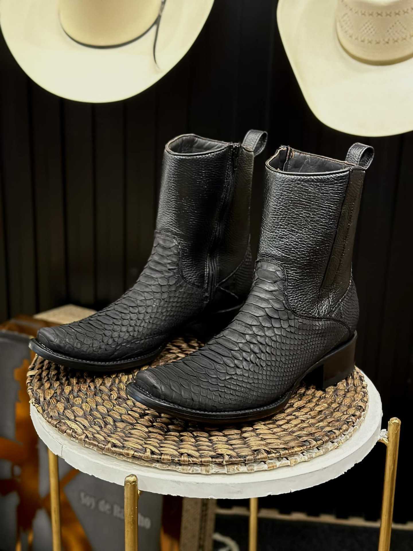 Men's Original Tobacco Python Cowboy Boots