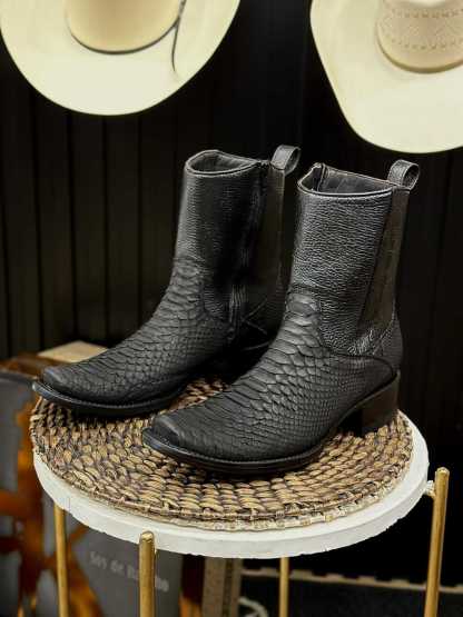 Men's Original Tobacco Python Cowboy Boots