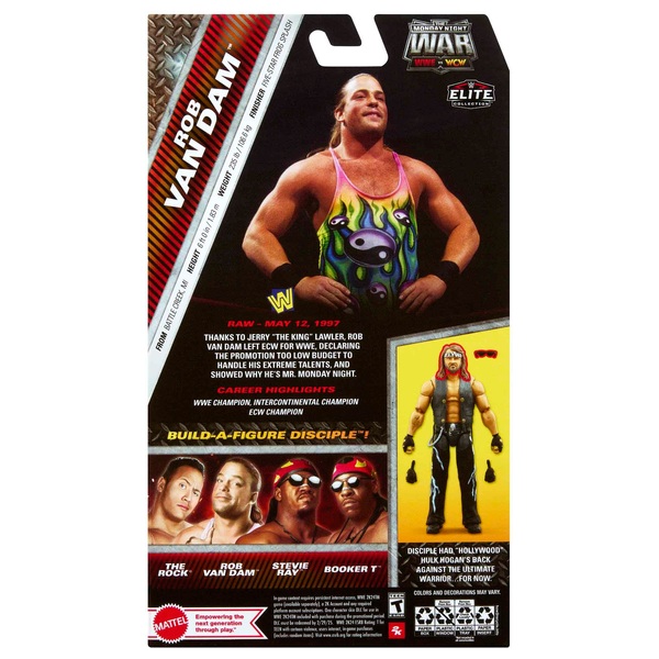 WWE Elite Collection The Monday Night War Rob Van Dam Wrestling