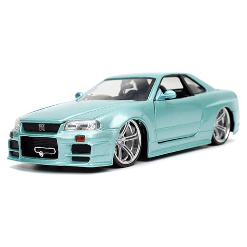 Jada Diecast Fast and Furious- Brian's Nissan Skyline GT-R (R34