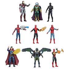 Marvel Spiderman Heroes Multi Movie 9 Action Figure Collection