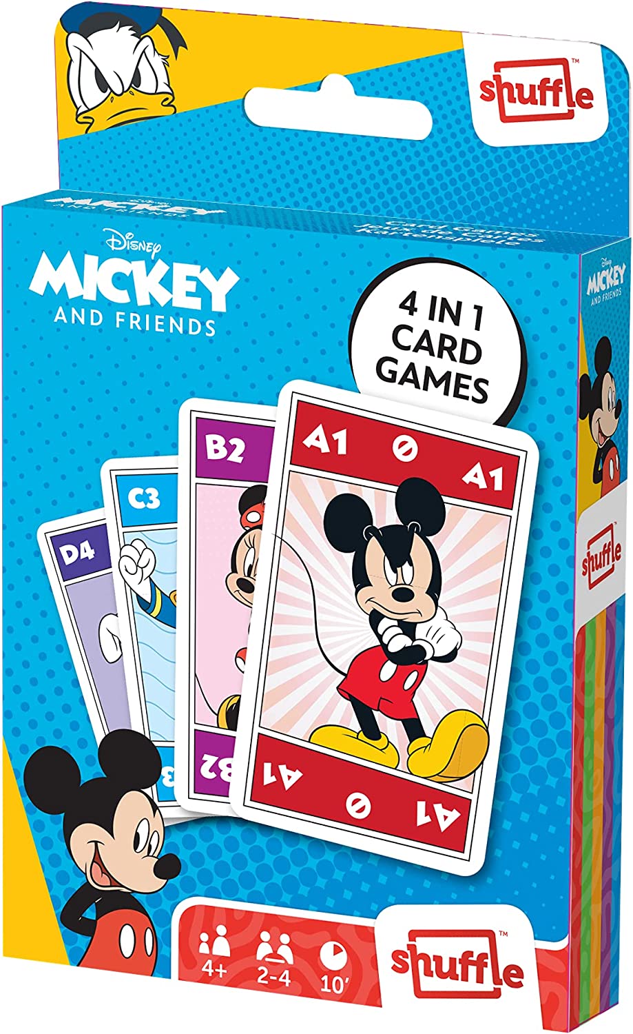 Disneyカード Disney & Pixar Mickey& Friends Shuffle Disney Mickey and Friends Card Game – Phillips Toys