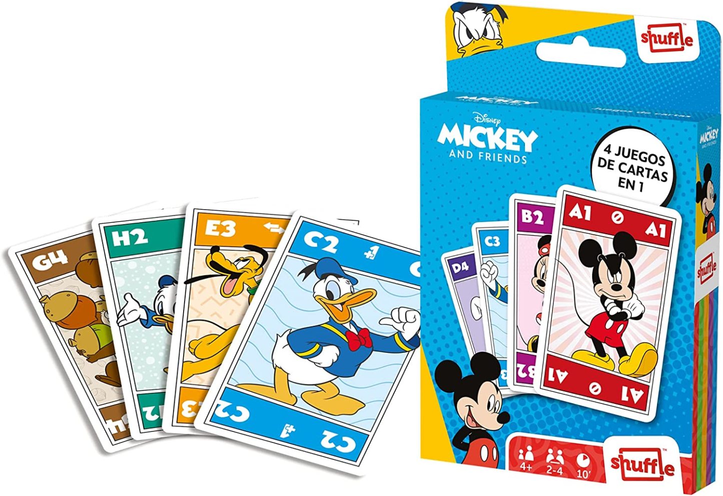 Shuffle Disney Mickey and Friends Card Game – Phillips Toys