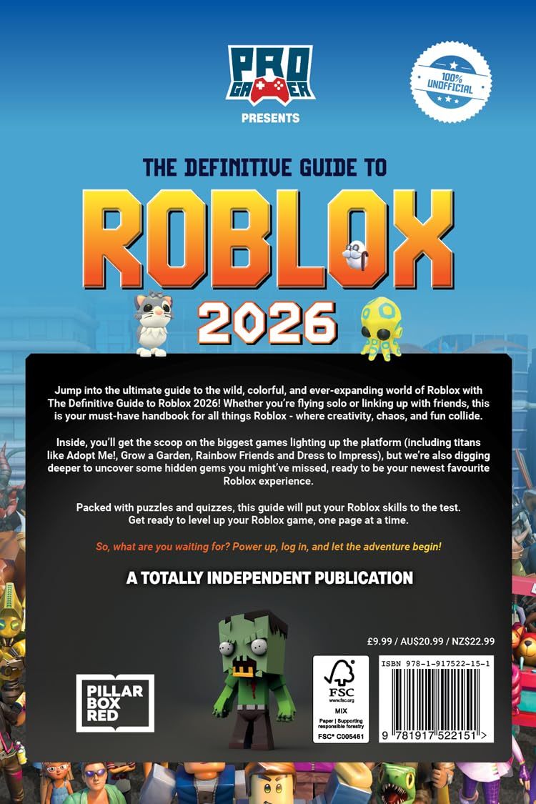 The Definitive Guide To Roblox Annual 2026 Phillips Toys 61HEet5s7ML 1445x 