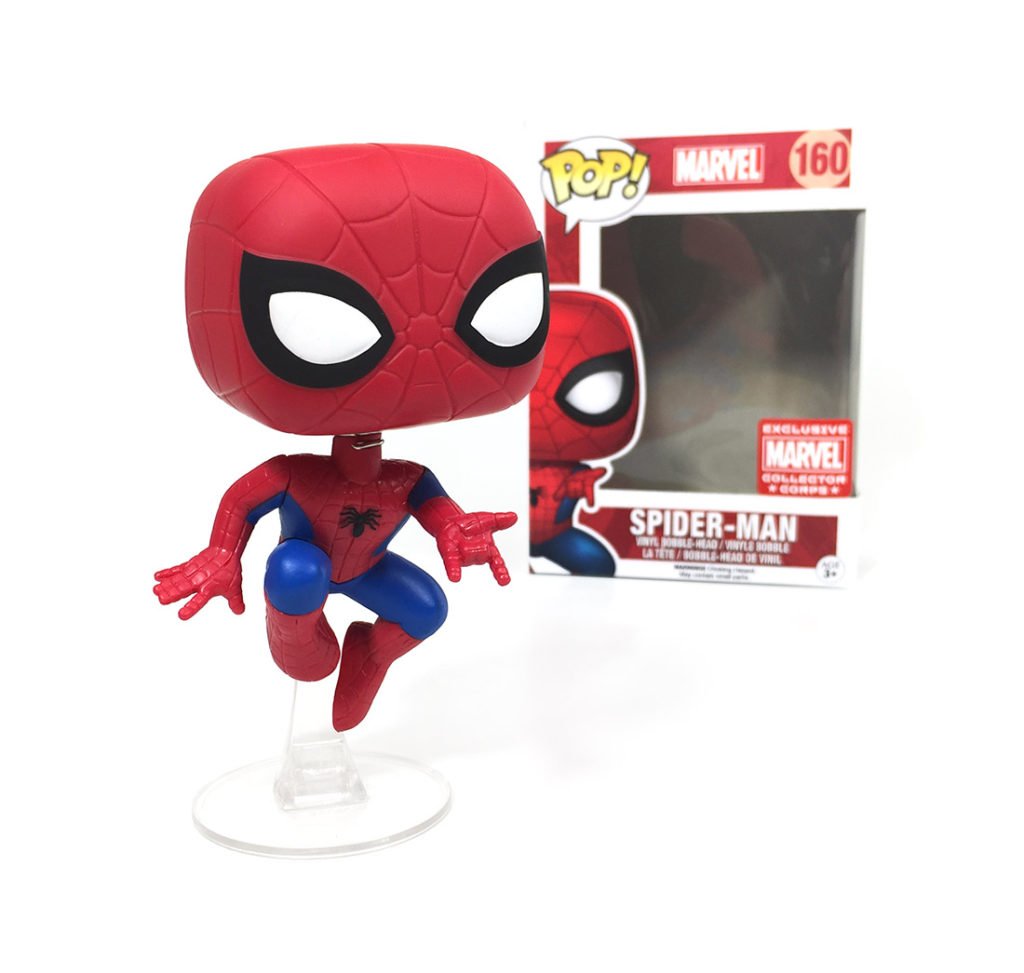 Funko Pop! Marvel: Collector Corps Spider-Man Vinyl Action Figure