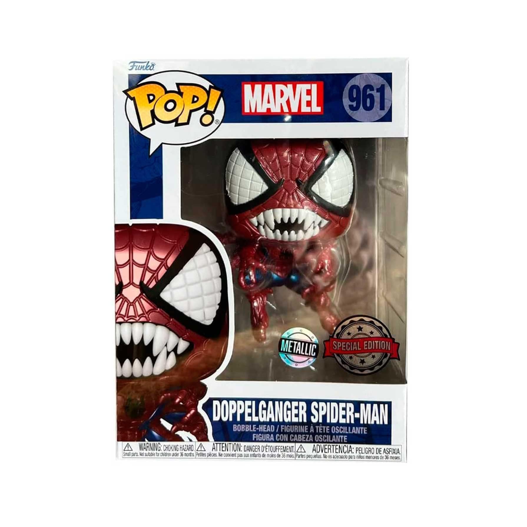 Funko Pop! Marvel - Doppelganger Spider-Man Vinyl Action Figure Funko Pop! Marvel - Doppelganger Spider-Man Vinyl Action Figure