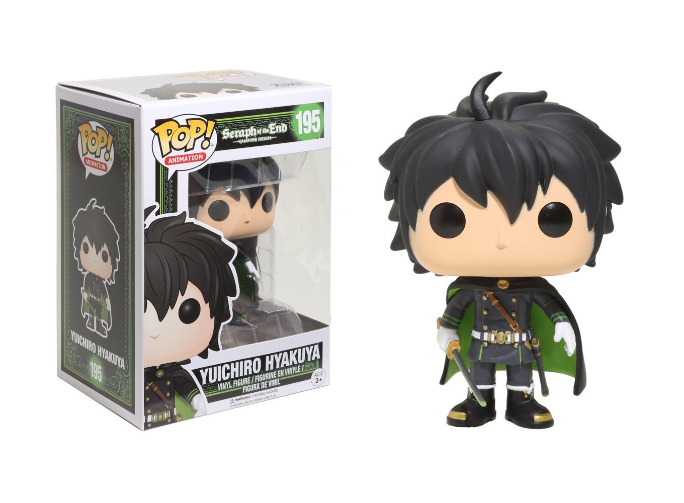 Funko Pop! Animation: Seraph of The End - Yuichiro Hyakuya  Vinyl