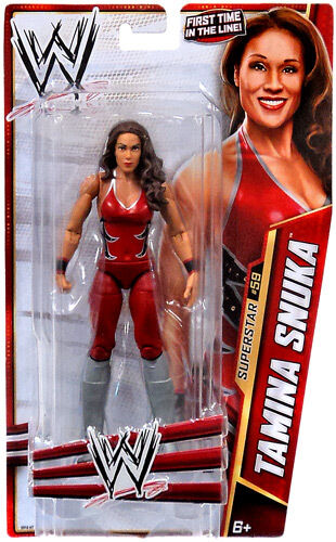 WWE Basic Series 33 Superstar #59 Tamina Snuka Wrestling Action
