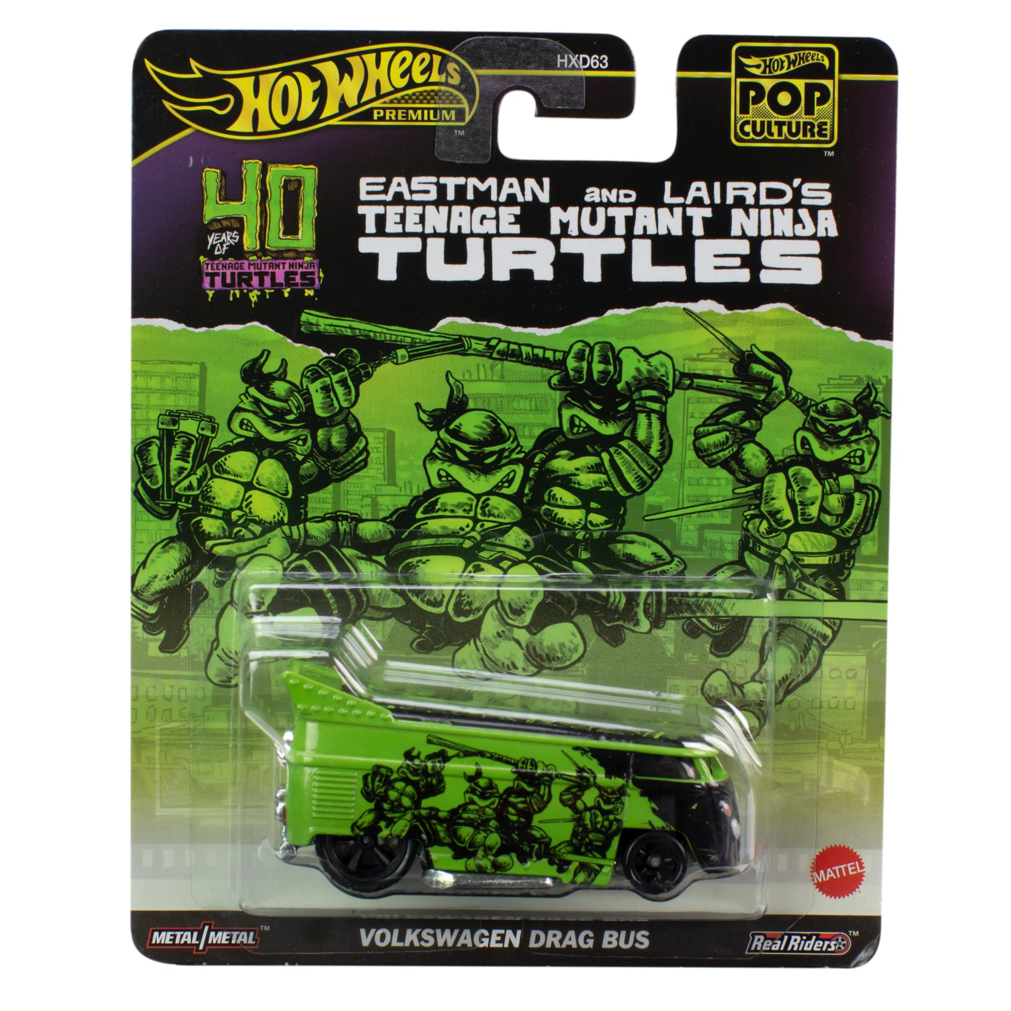 Hot Wheels Premium Pop Culture Eastman and Laird's Teenage Mutant