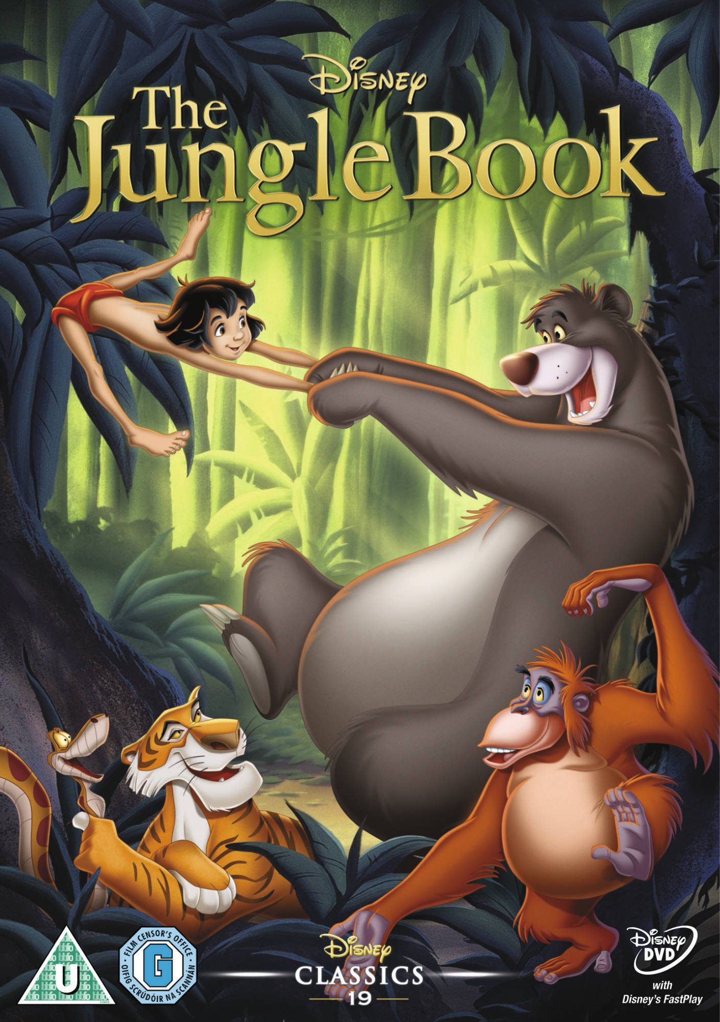 The Jungle Book [DVD] [1967] Disney Classics 19 – Phillips Toys