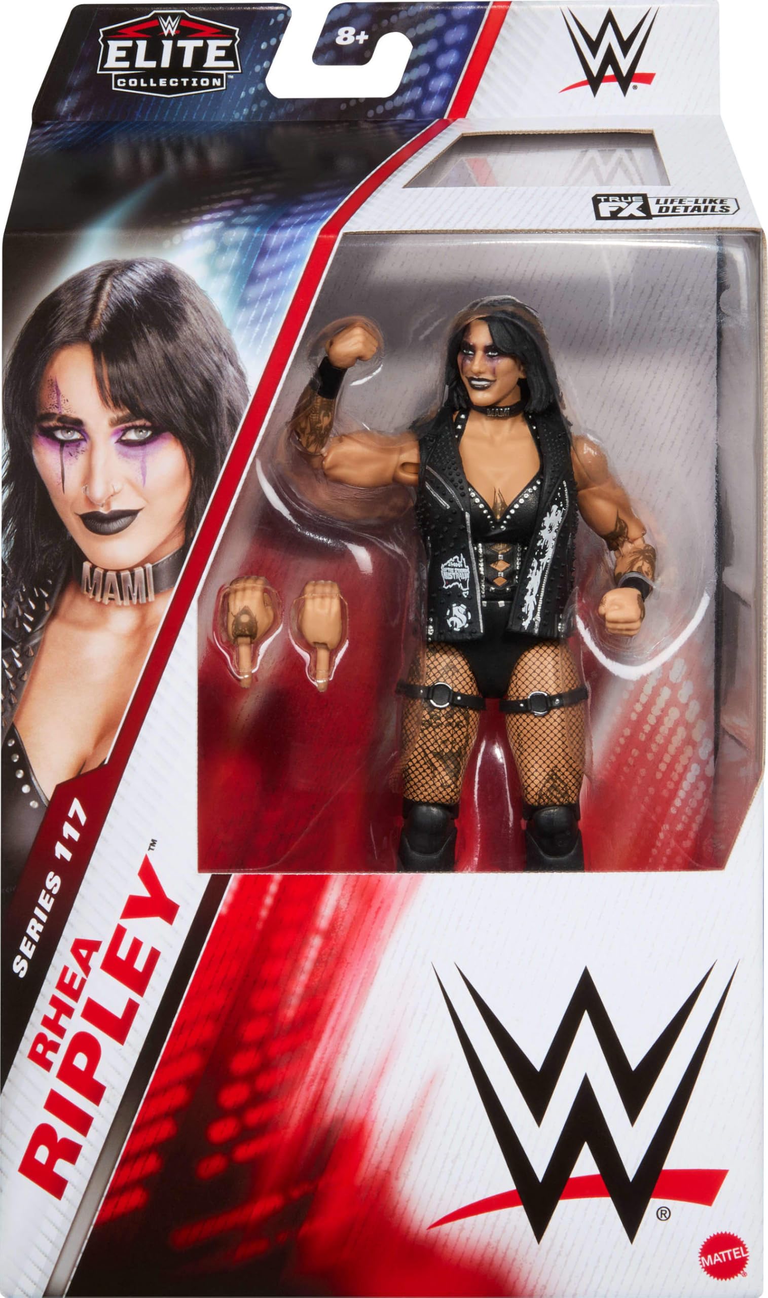 WWE Elite Collection Series 117 Rhea Ripley Wrestling Action