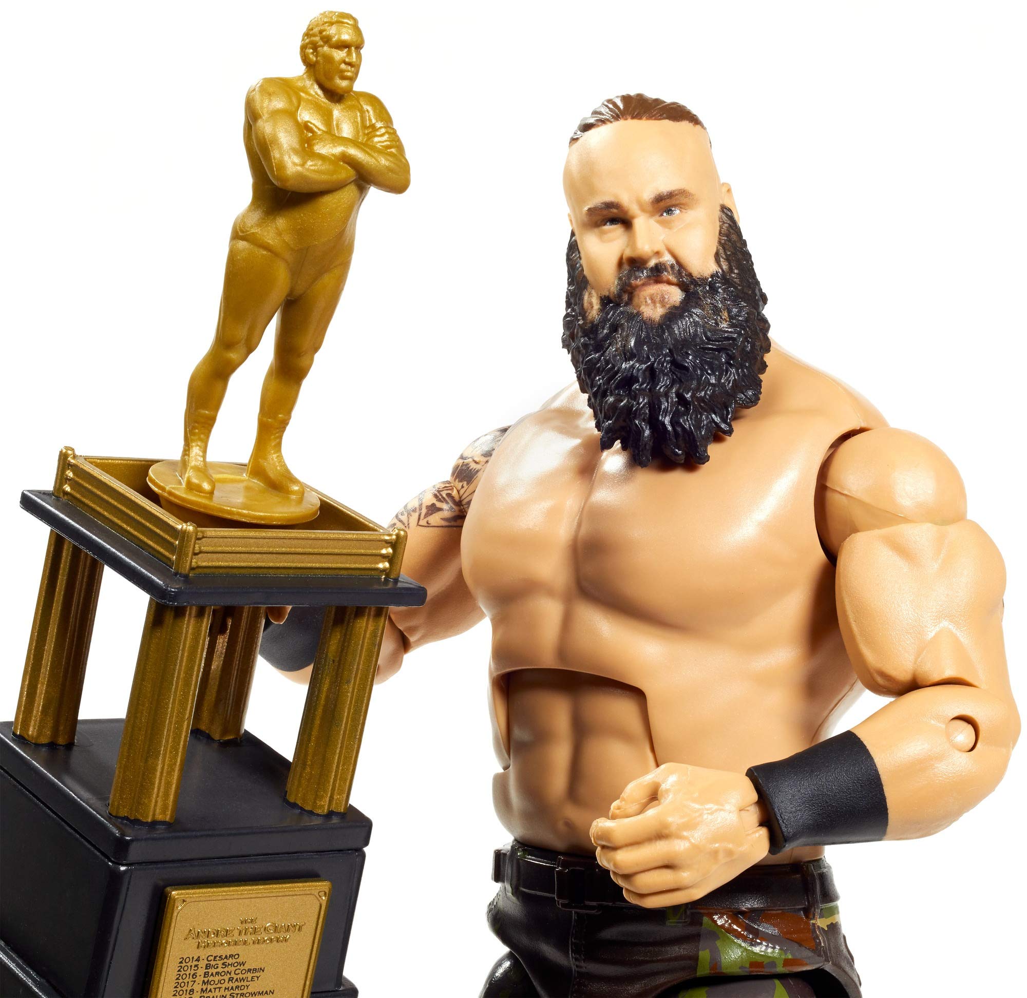WWE Elite Collection Series 76 Braun Strowman Wrestling Action