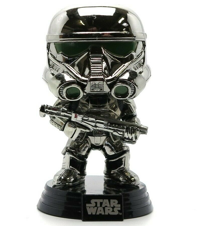 FunkoPop！154 IMPERIAL DEATH TROOPER 限定品 FUNKO POP STAR WARS ROGUE ONE #154 IMPERIAL DEATH TROOPER (CHROME