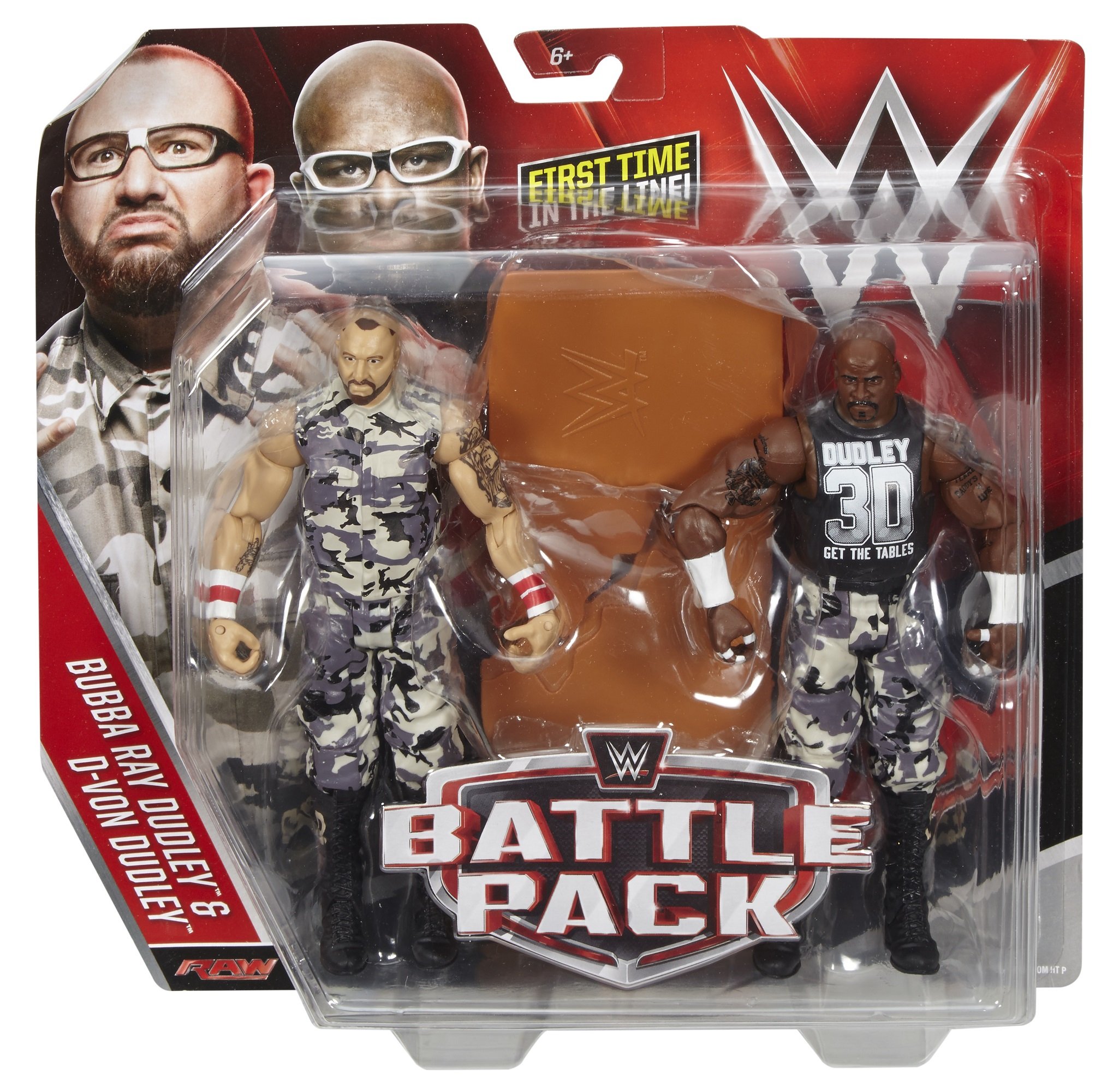 WWE Battlepack Series 41 The Dudley Boyz Bubba Ray Dudley and D