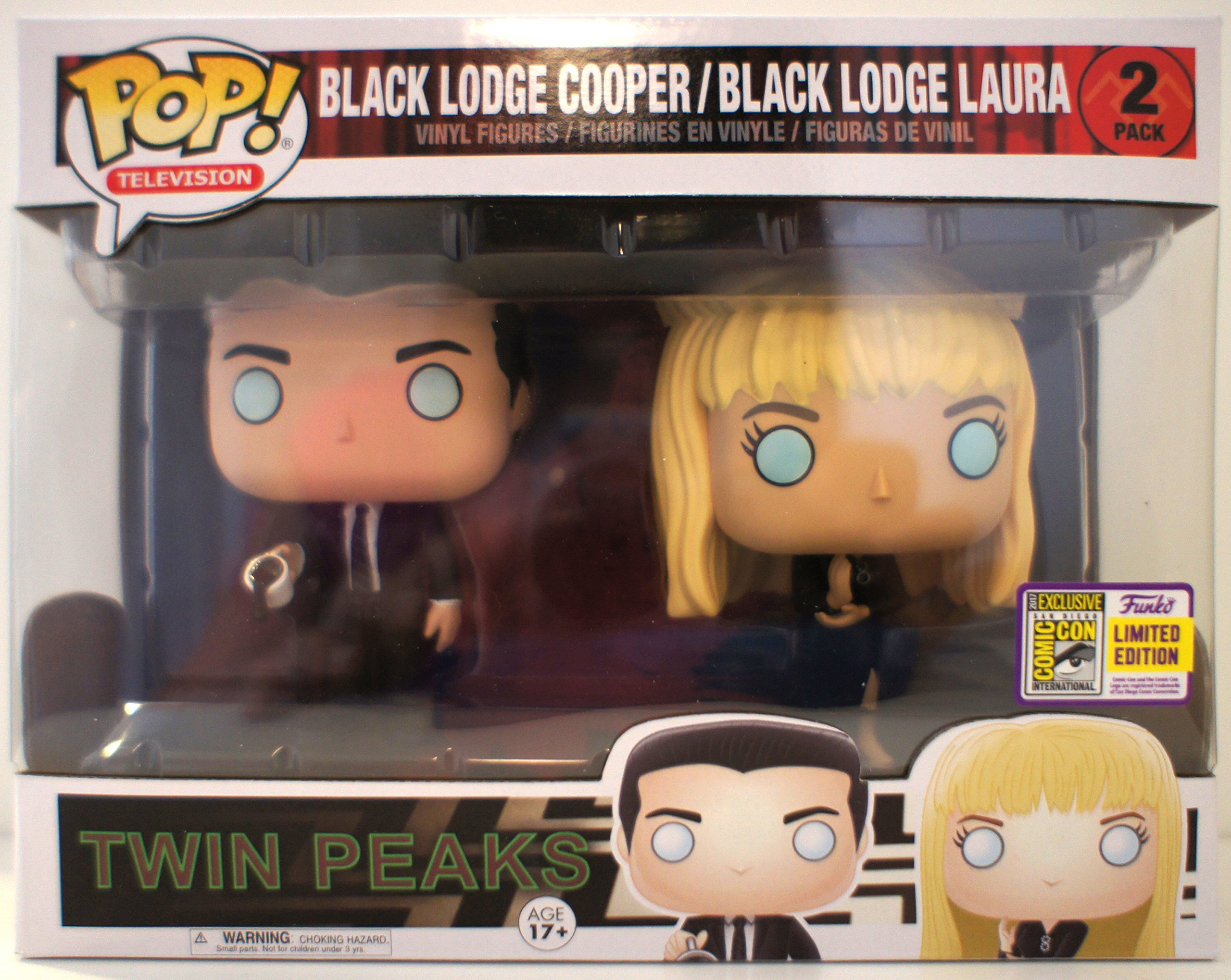 Funko Pop! TV: Twin Peaks - Black Lodge Cooper & Laura Palmer
