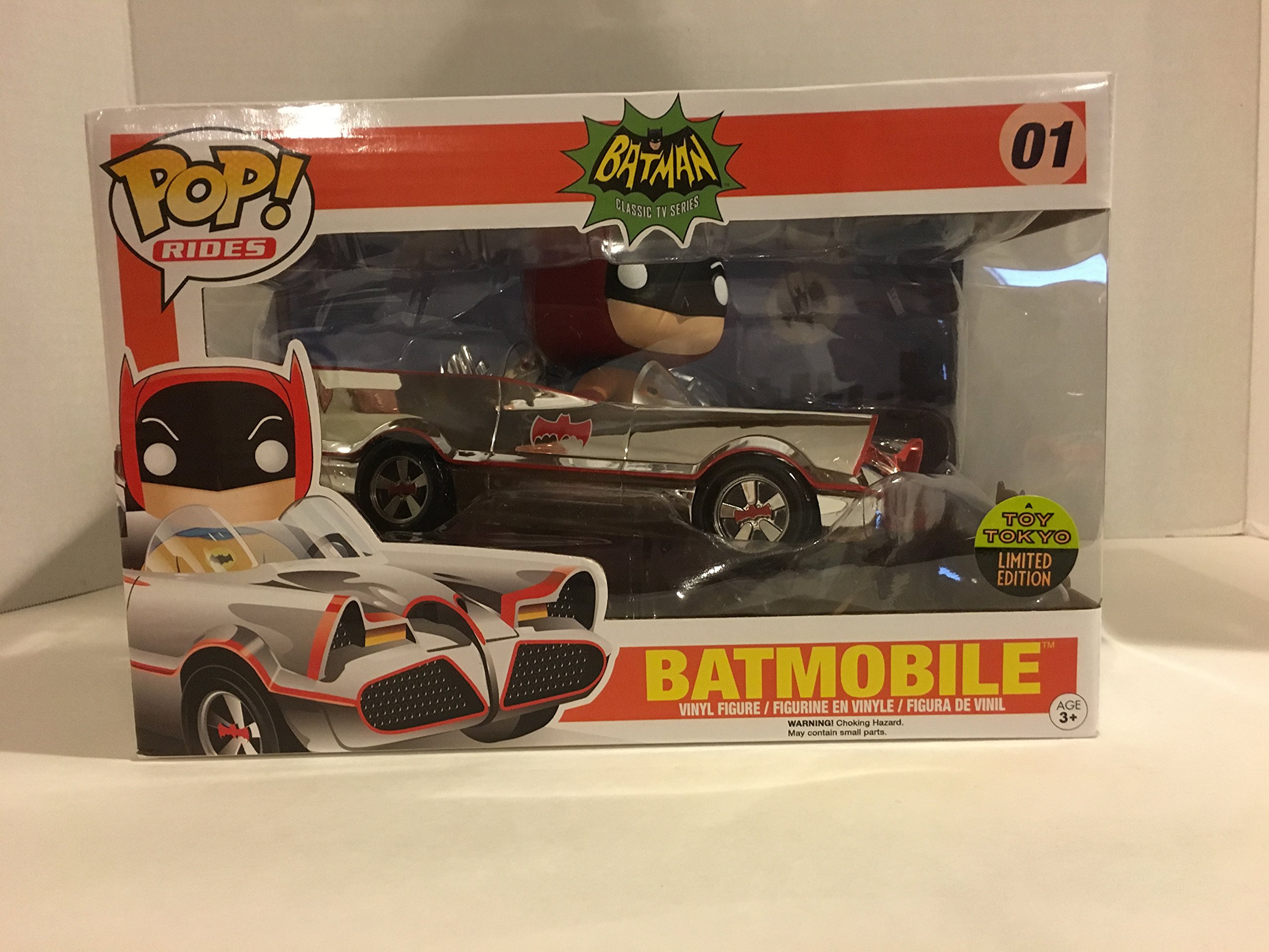 Funko Pop! Rides: Batman - Batmobile Vinyl Action Figure #01