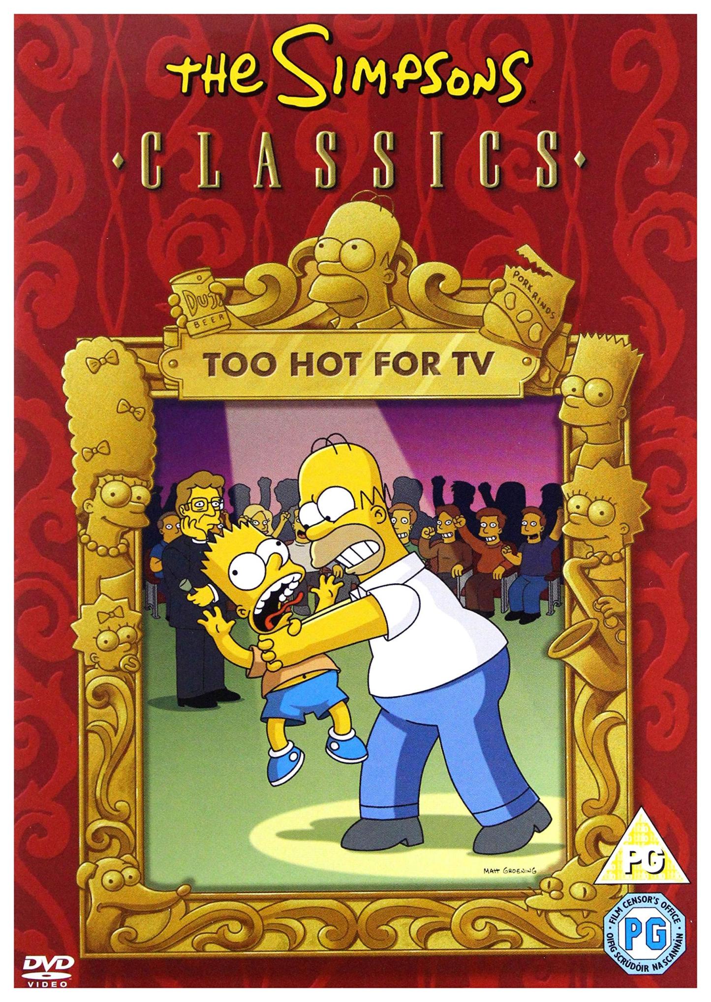 The Simpsons - Too Hot for TV [DVD] – Phillips Toys