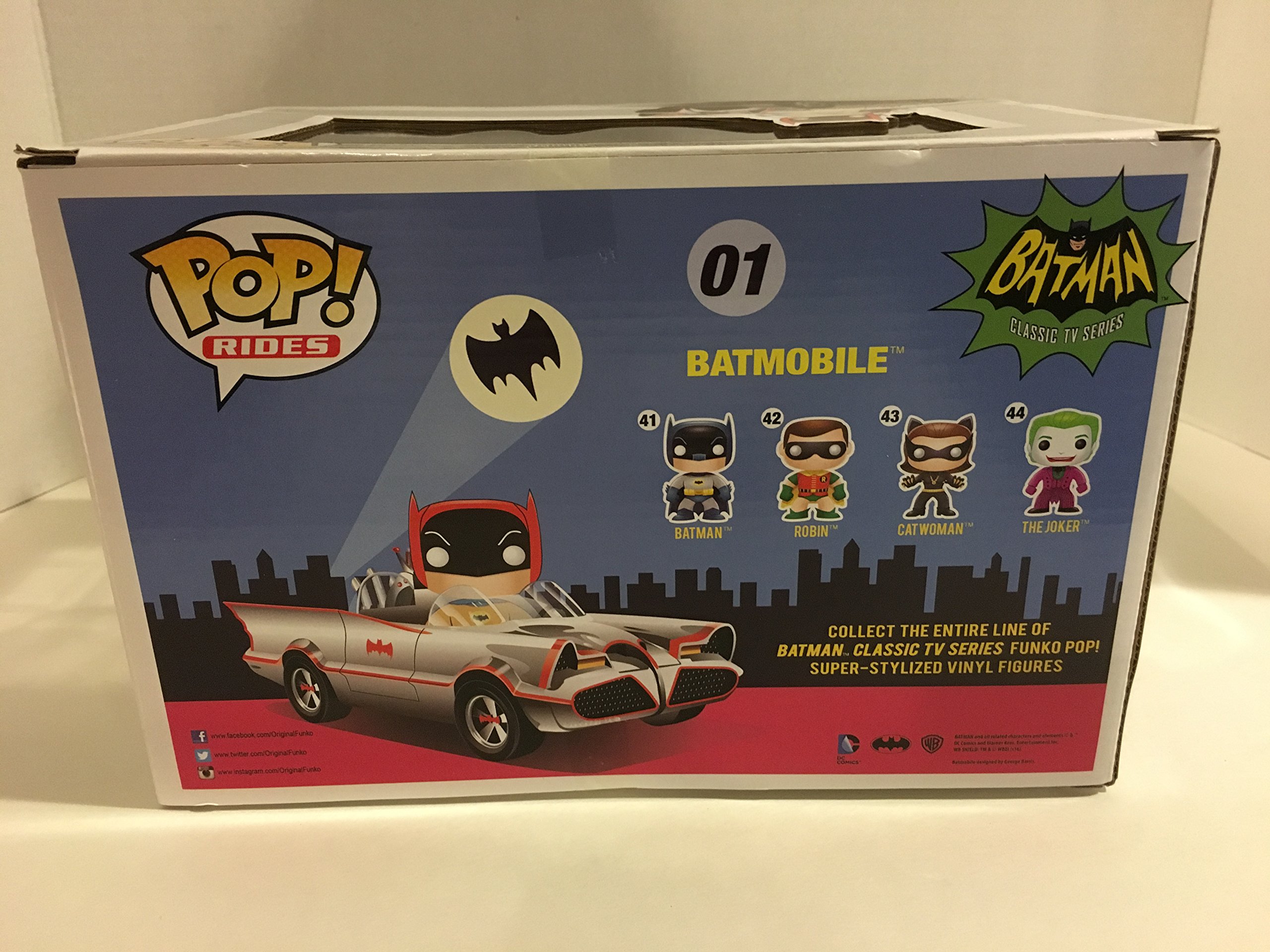 Funko Pop! Rides: Batman - Batmobile Vinyl Action Figure #01