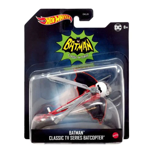 Hot Wheels Premium DC Batman - Classic TV Series Batcopter
