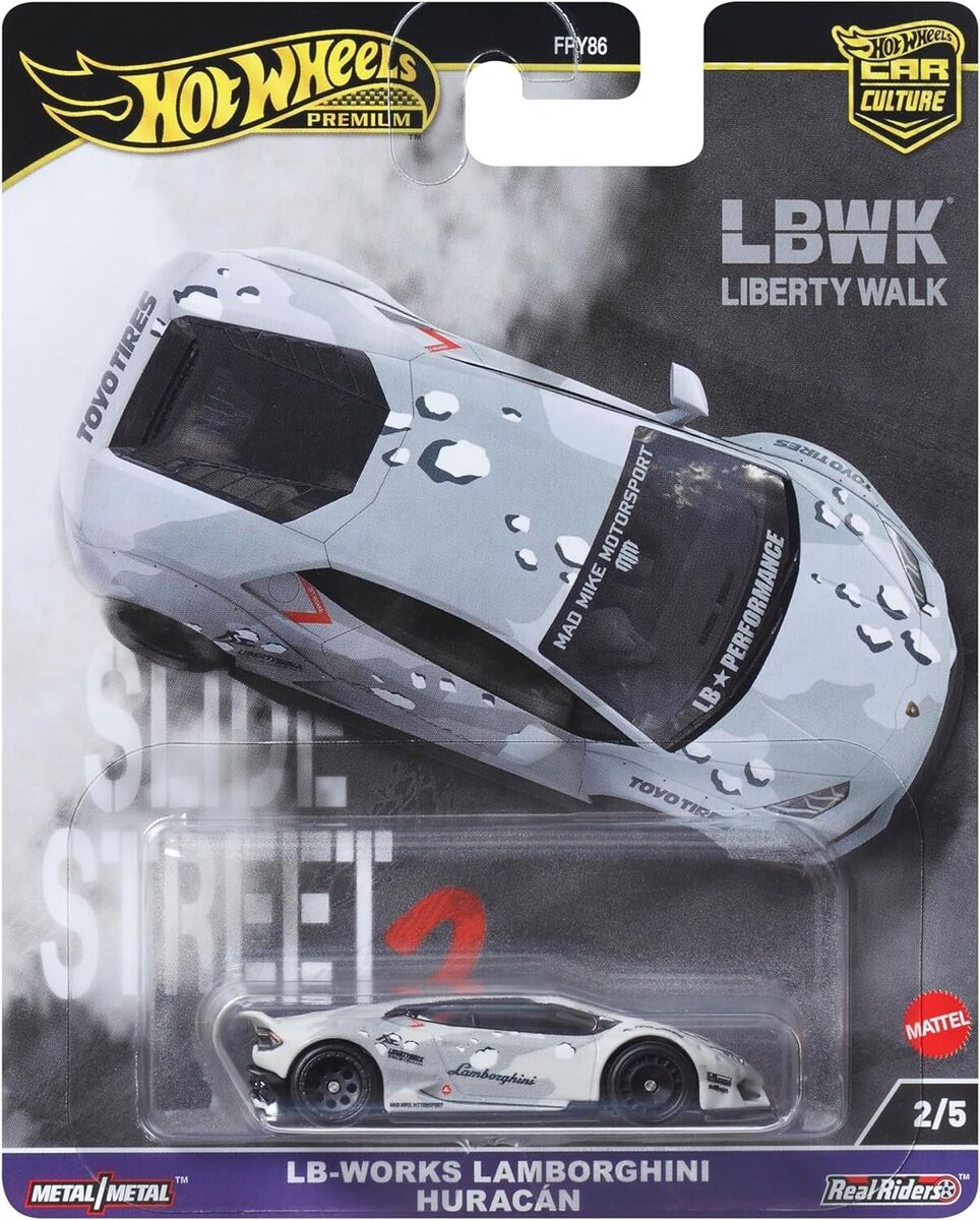 Hot Wheels Premium Car Culture Slide Street 2 2/5 - LB-Works