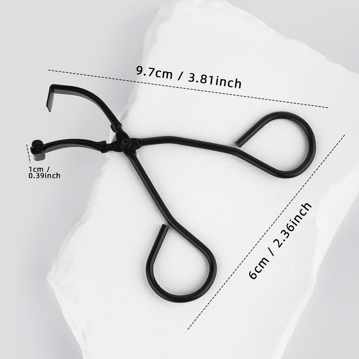 Small angle eyelash curler