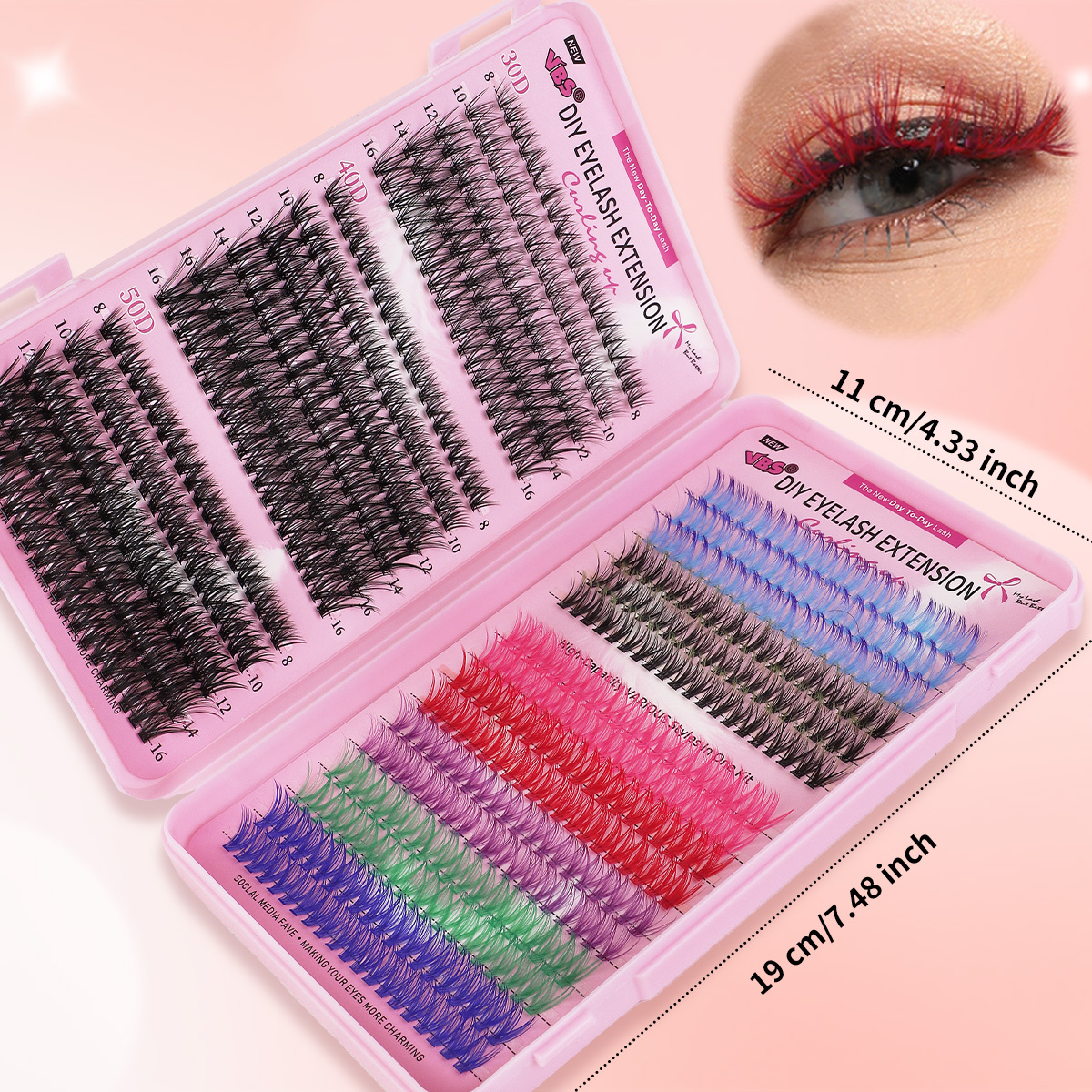 BT/VS-939(30D/40D/50D)DIY Eyelash Extension Kit