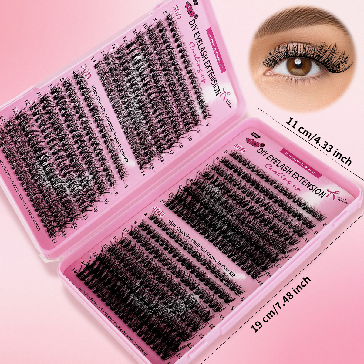 BT/VS-940(30D/40D) DIY Eyelash Extension Kit