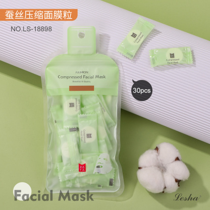 RAFA-Ultra thin silk compression facial mask paper (30 pieces)(LS18898)