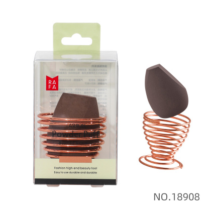 RAFA-Q-pop Three Cut Single Makeup Egg (including Golden Stand)(LS18908)