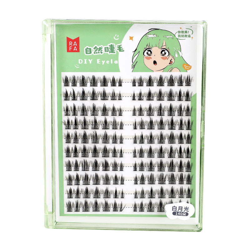 RAFA- False eyelashes White moonlight eyelashes（LS19276）