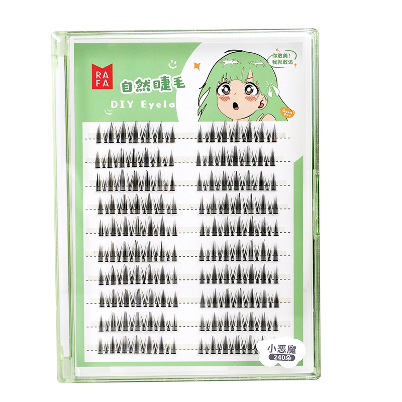 RAFA- False eyelashes Little devil eyelashes(LS19277)