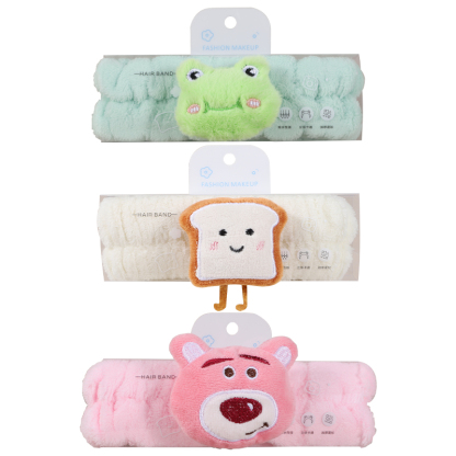 RAFA-Little Frog/Strawberry Bear/Bread Cartoon Series Hair Strap(LS19289)