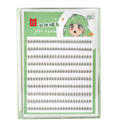 RAFA- False eyelashes Transparent stem small flame eyelashes(LS19297)