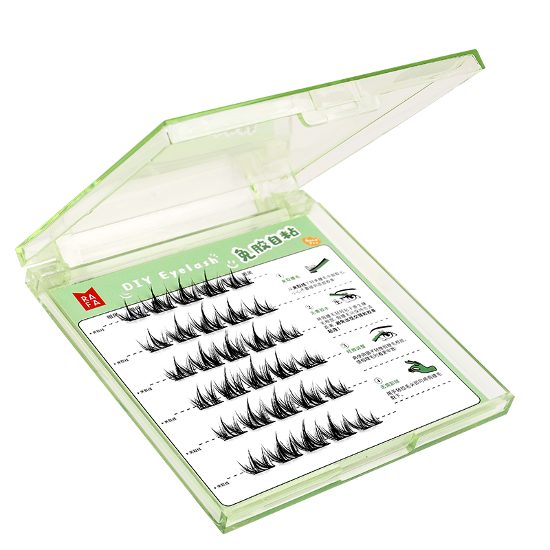 RAFA- False eyelashes  Adhesive free canine eyelashes（LS19321）