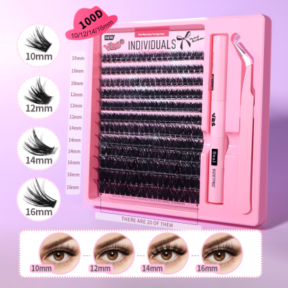 BT/VS900-80D/100D+box  DIY Eyelash Extension Kit