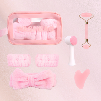 7-piece facial cleansing set