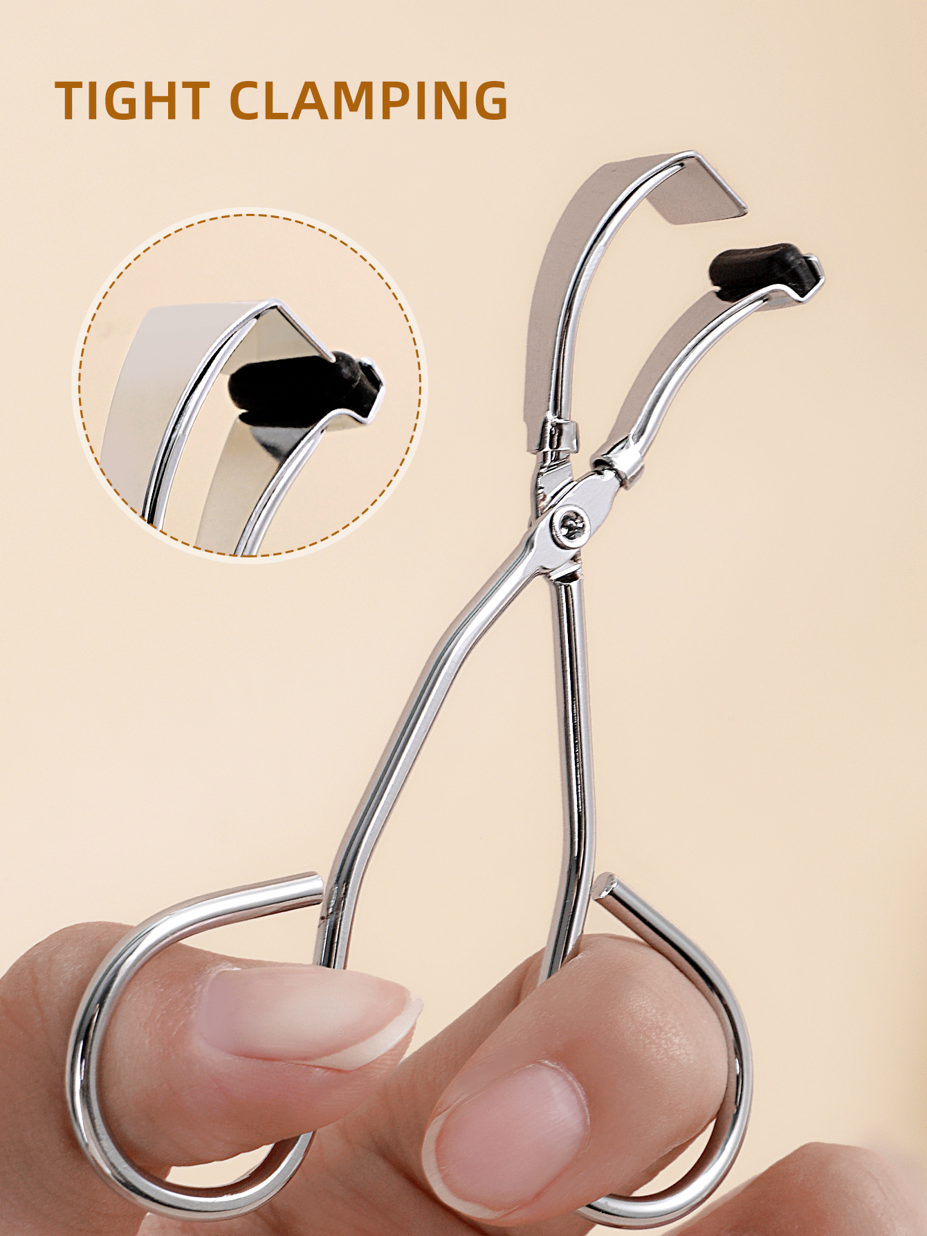 Small angle eyelash curler