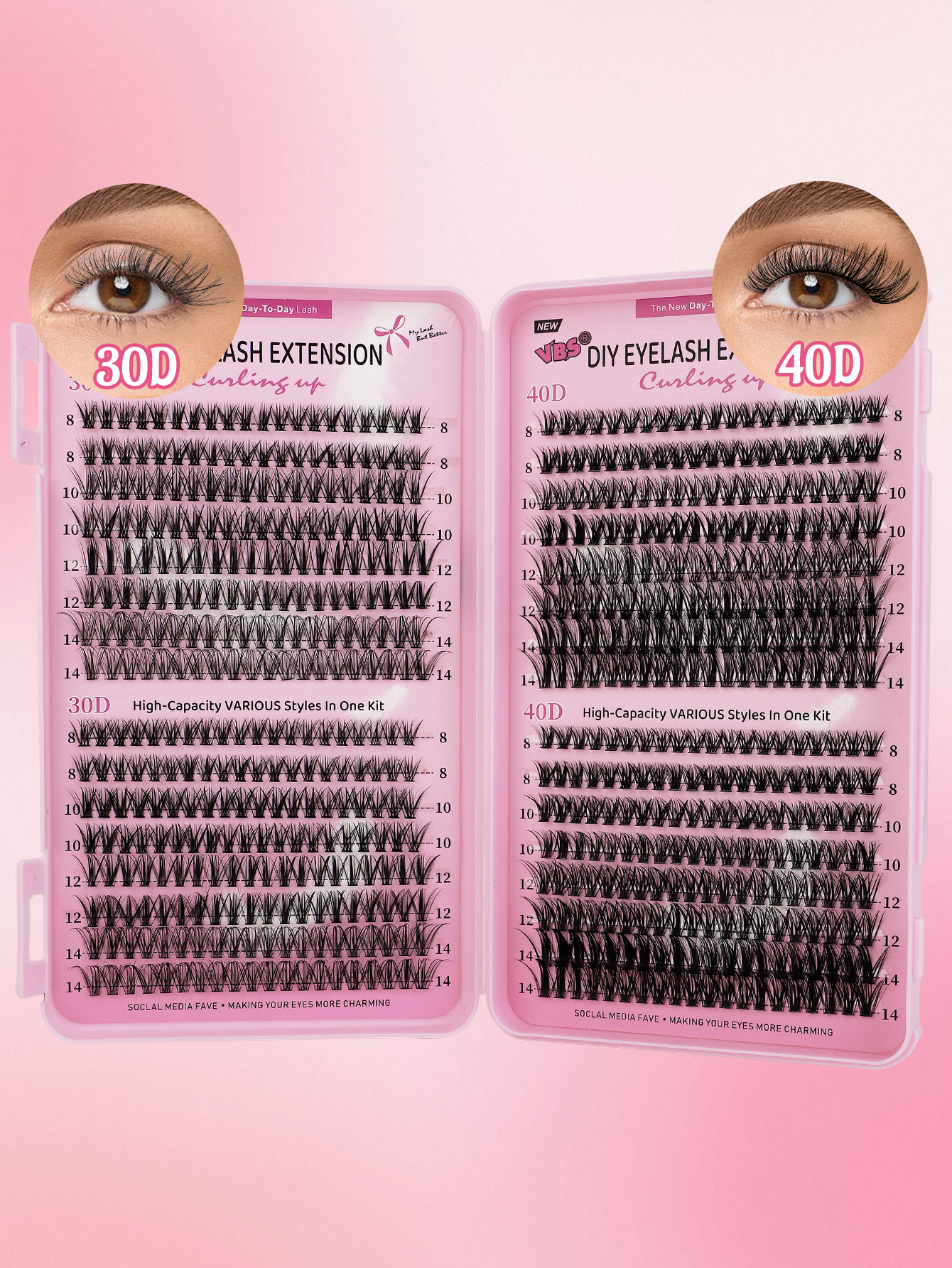 BT/VS-940(30D/40D) DIY Eyelash Extension Kit