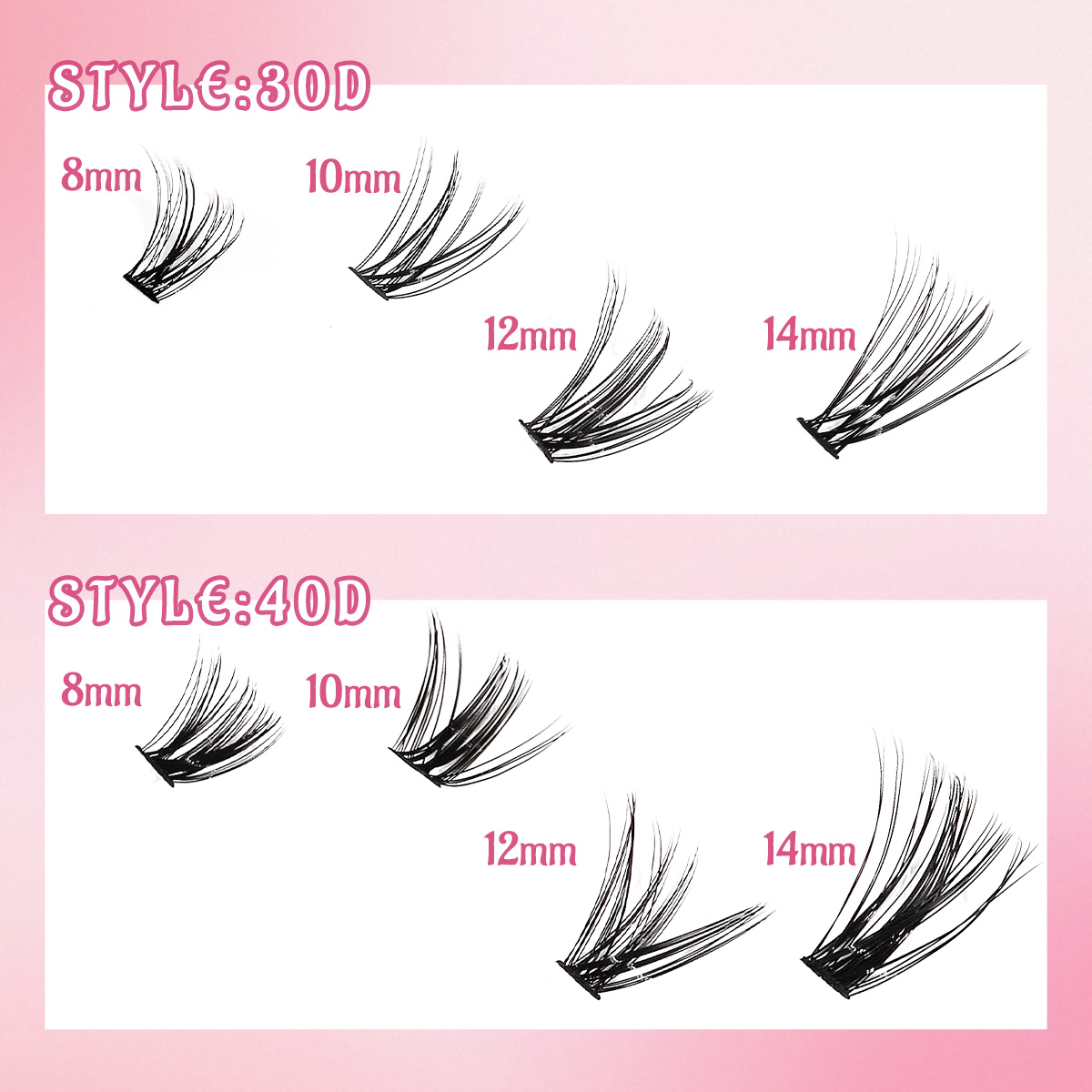 BT/VS-940(30D/40D) DIY Eyelash Extension Kit