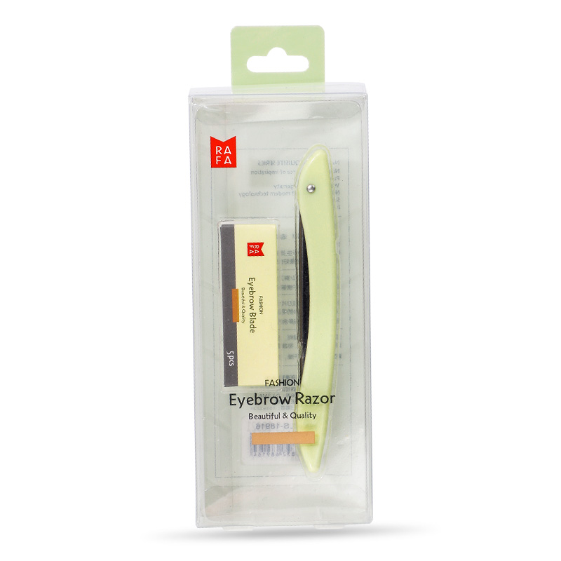 RAFA-Professional eyebrow repair blade+knife holder combination(LS18921)