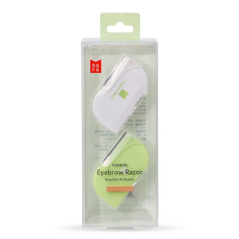 RAFA-Micro blade leaf shaped eyebrow trimming blade (2P in)(LS18918)