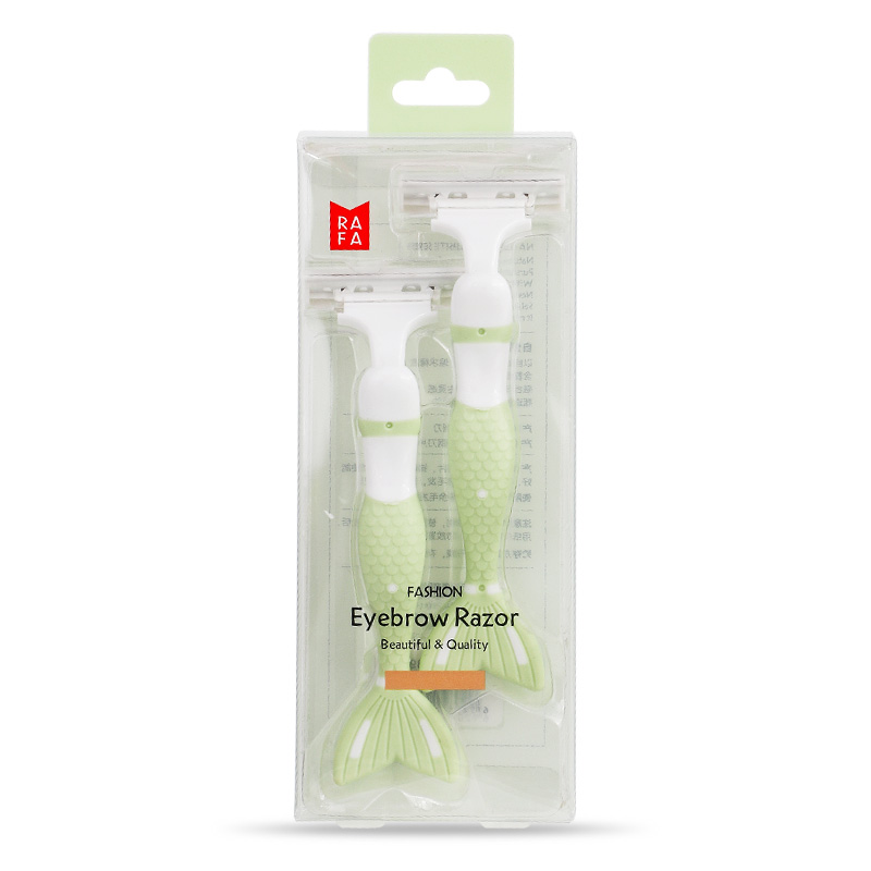 RAFA-Mermaid armpit hair removal knife (2Pin)(LS18925)
