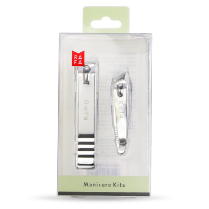 RAFA-High quality flat mouth nail clippers+diagonal mouth nail clippers combination(LS18969)