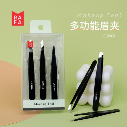 RAFA-Multi functional eyebrow clip (set of 3)(LS19037)