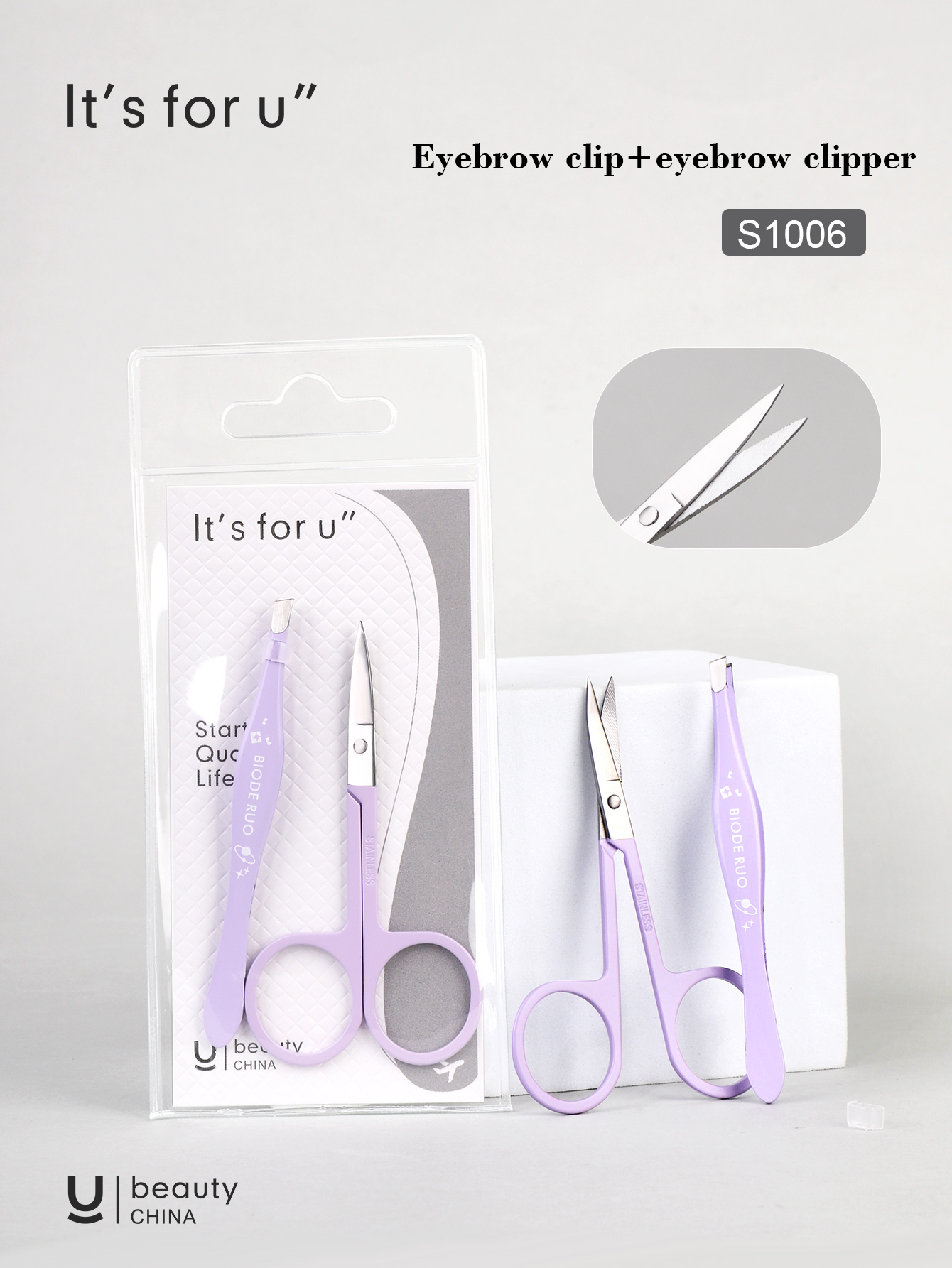 It's for you - Eyebrow clip+eyebrow clipper(s1006)