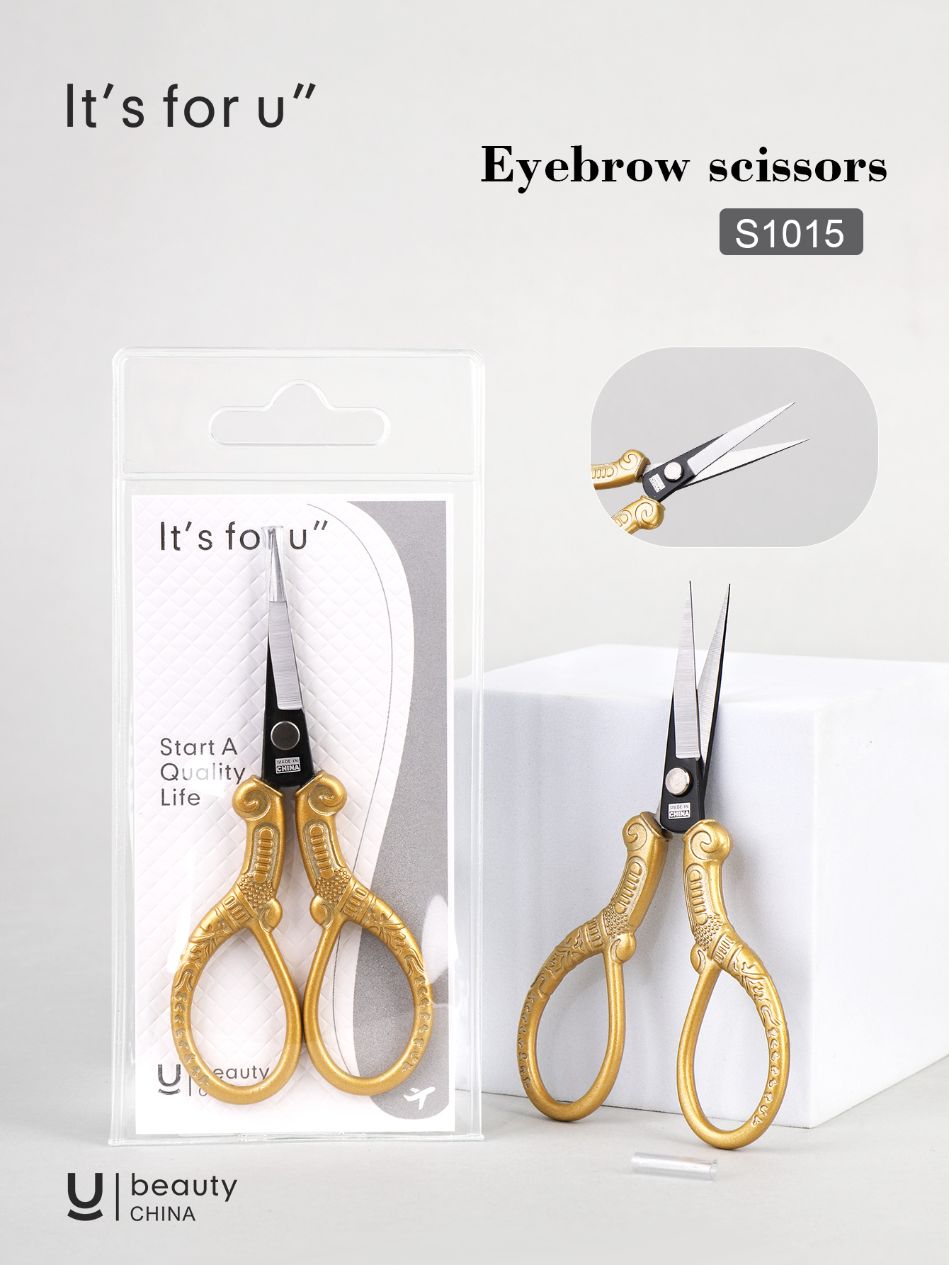 It's for you -Eyebrow scissors(s1015)