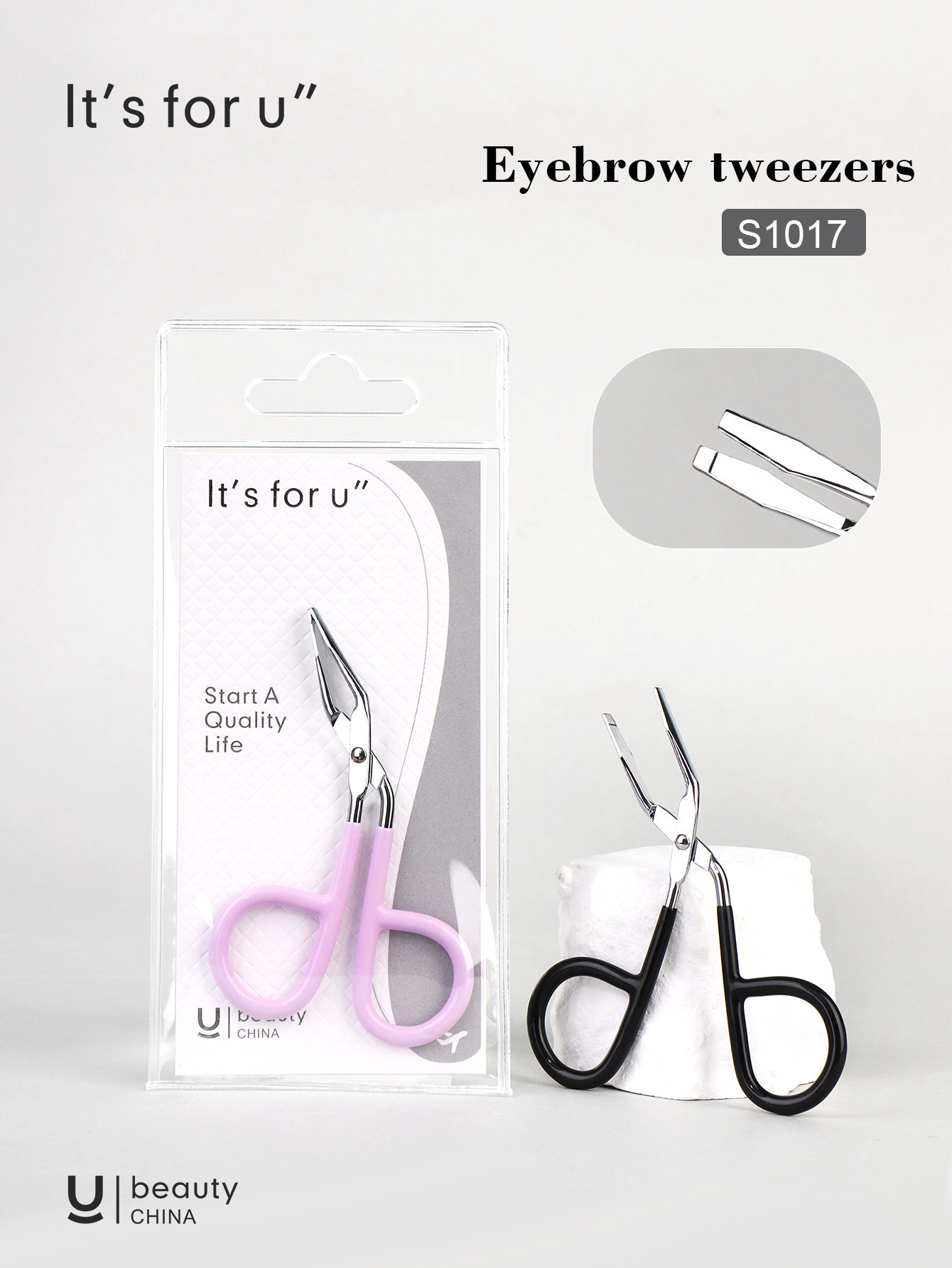 It's for you -Eyebrow tweezers(s1017)