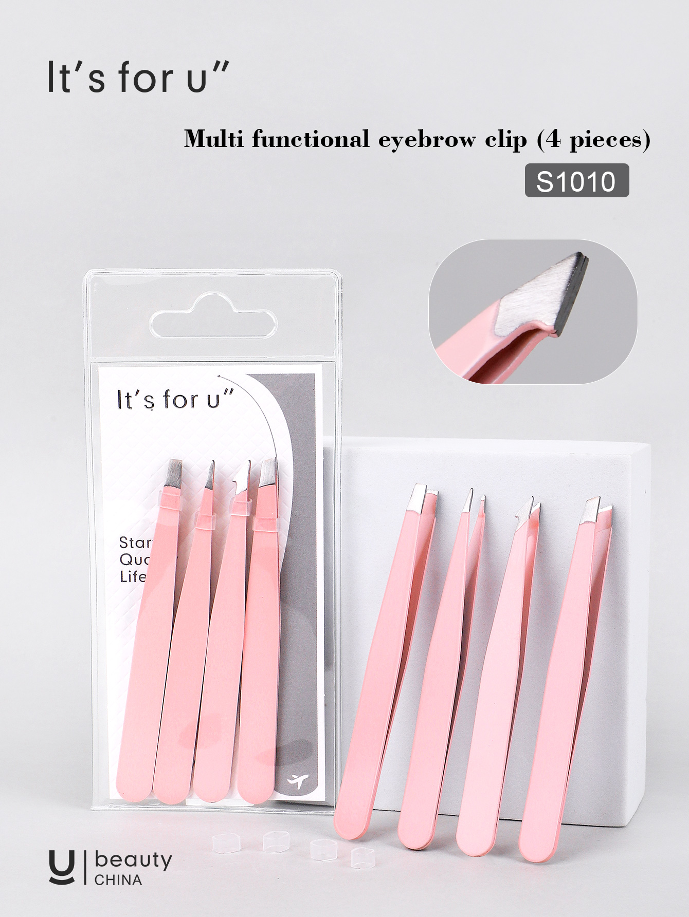 It's for you -Multi functional eyebrow clip (4 pieces)(S1010)