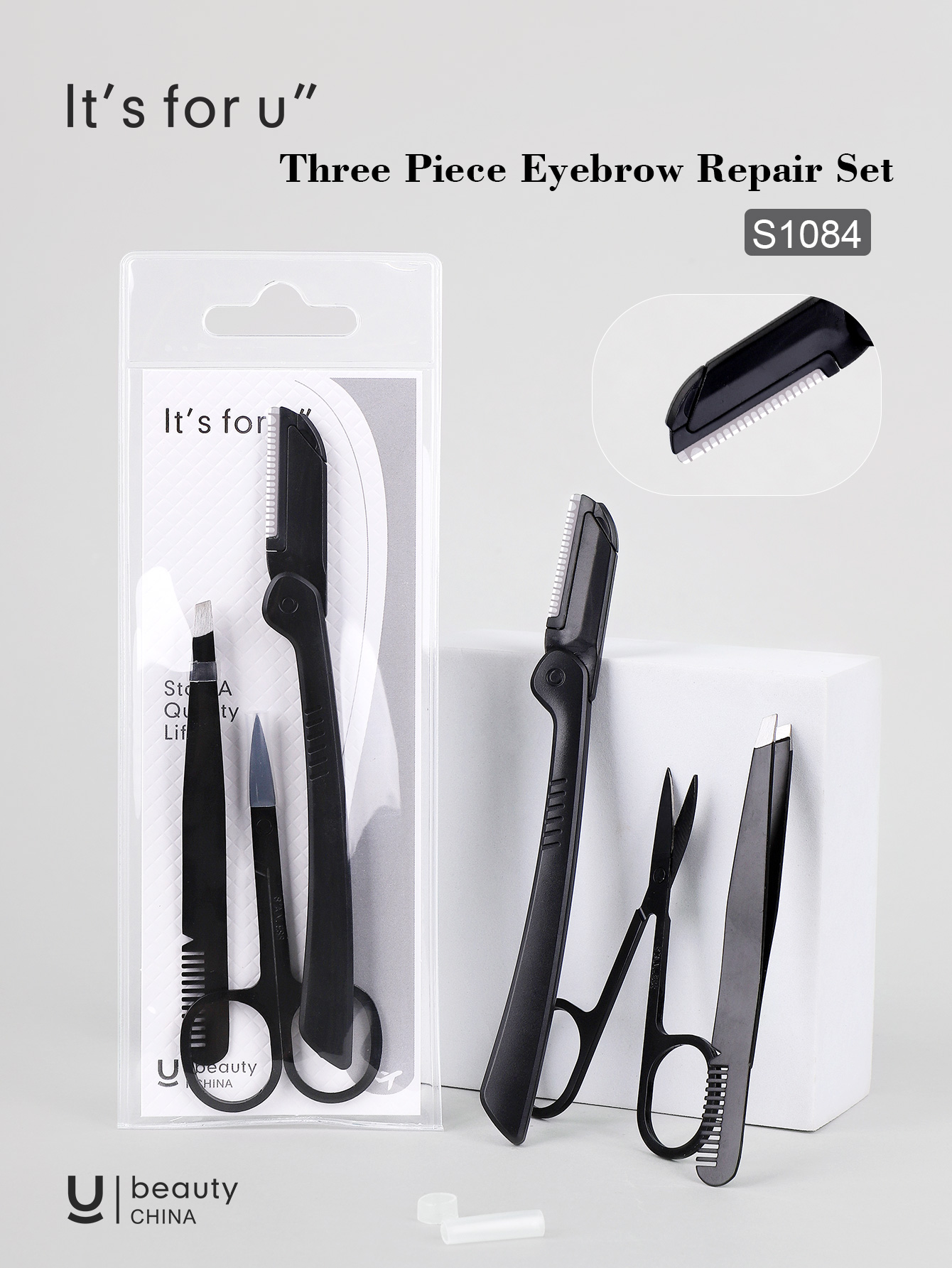 It's for you -Eyebrow trimmer and eyebrow grooming kit